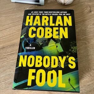 Harlan Coben 'Nobody's Fool' Hardcover Book - Mystery/Thriller